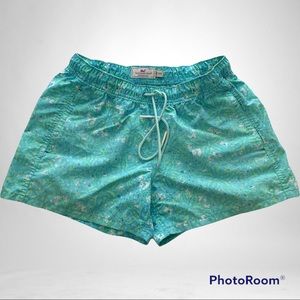 Vineyard Vines Sand Dollar Performance Weekend Shorts Elastic Waist Size XXS